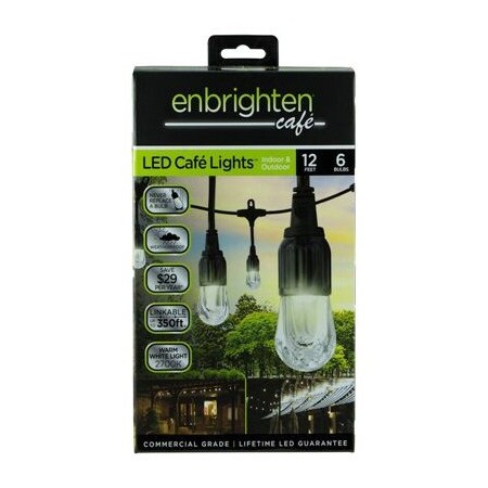 Jasco 12' 6CT Cafe Lights 31660